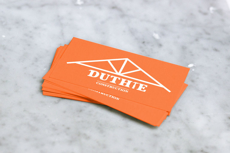 Duthie Construction Logo Design